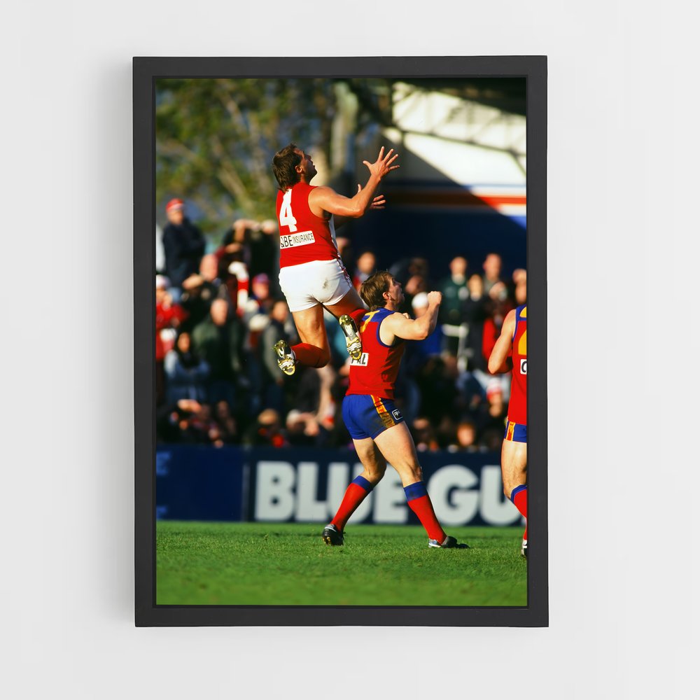 Poster Tony lockett – affiche Football australien (vue 2)